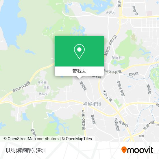 以纯(樟阁路)地图