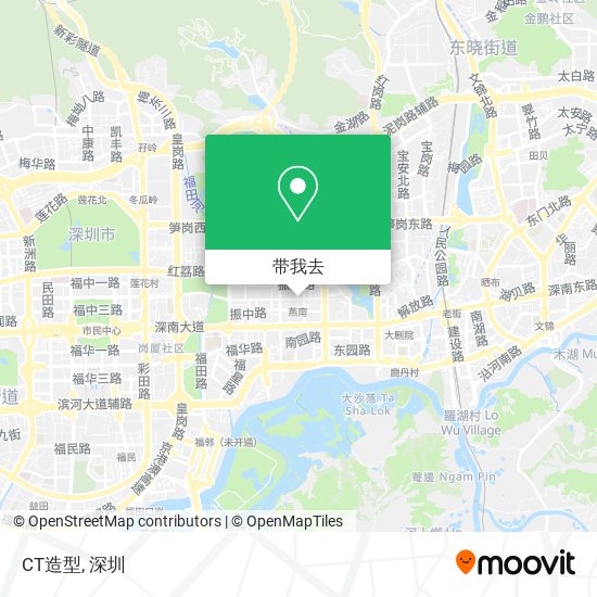CT造型地图