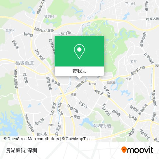 贵湖塘街地图