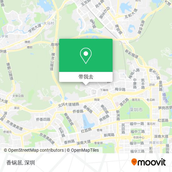 香锅居地图
