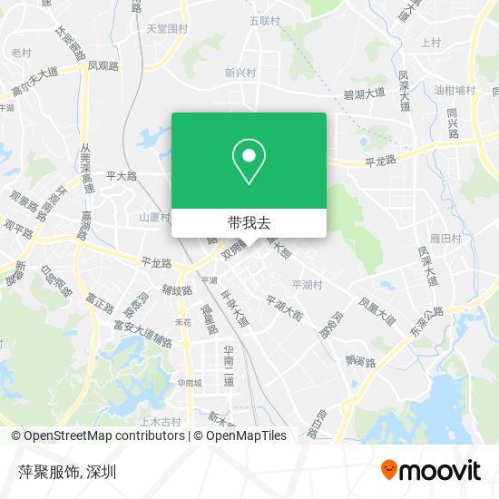 萍聚服饰地图