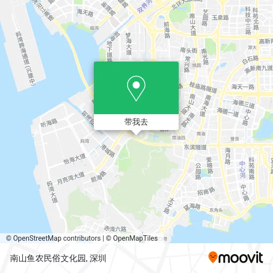 南山鱼农民俗文化园地图