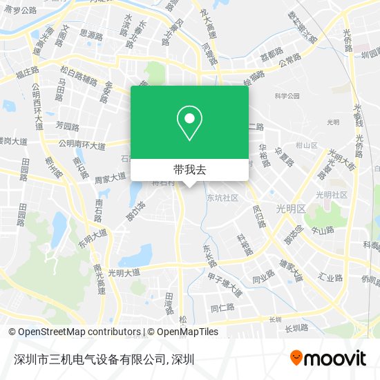 深圳市三机电气设备有限公司地图