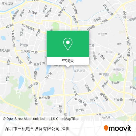 深圳市三机电气设备有限公司地图