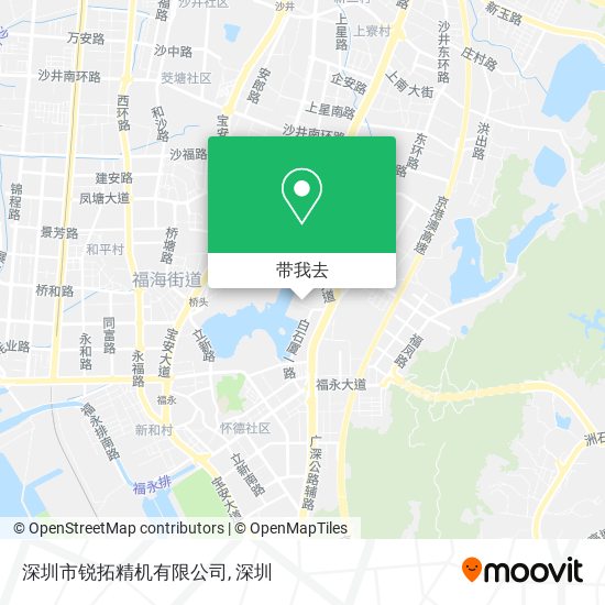 深圳市锐拓精机有限公司地图