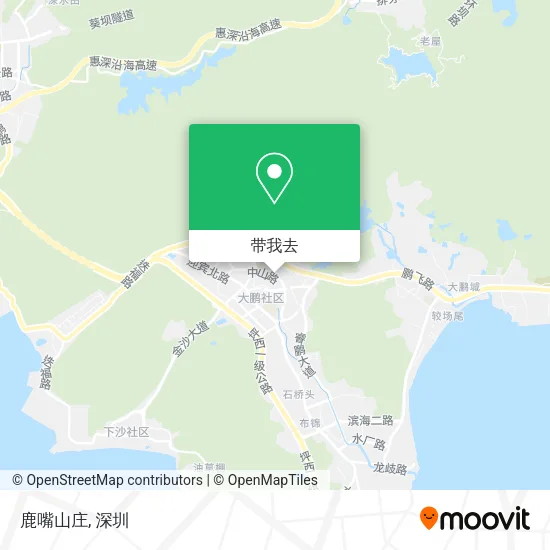 鹿嘴山庄地图