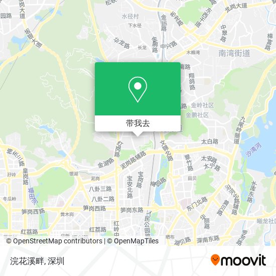 浣花溪畔地图