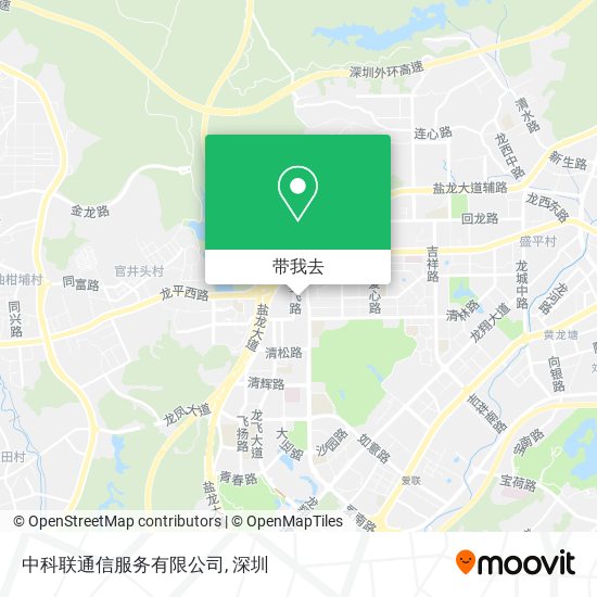 中科联通信服务有限公司地图