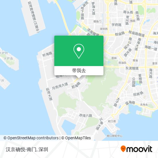 汉京确悦-南门地图