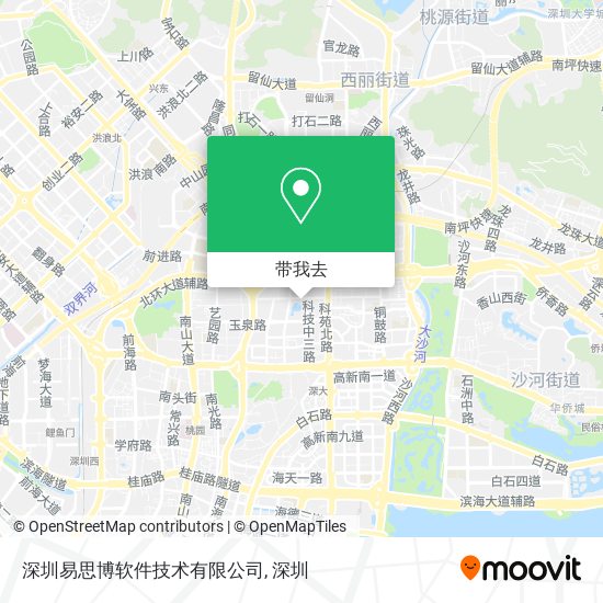 深圳易思博软件技术有限公司地图