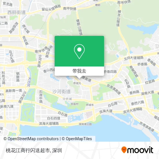 桃花江商行闪送超市地图