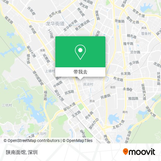 陕南面馆地图