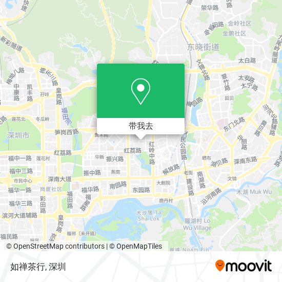 如禅茶行地图