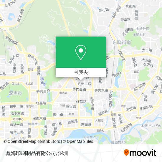鑫海印刷制品有附公司地图