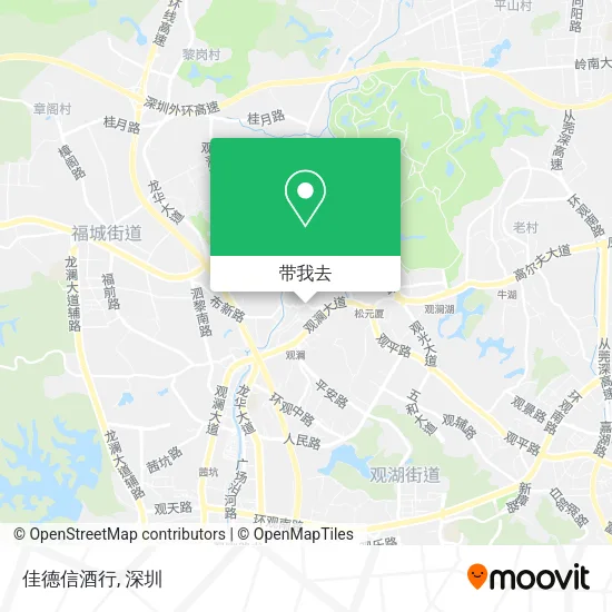 佳德信酒行地图