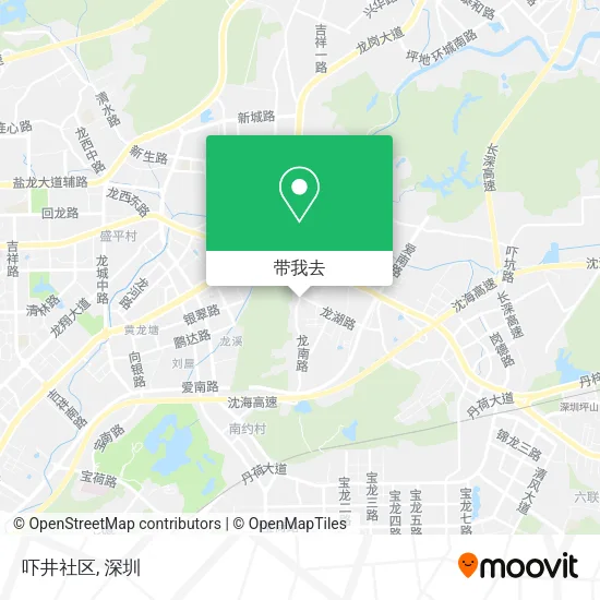 吓井社区地图