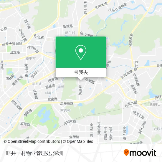 吓井一村物业管理处地图