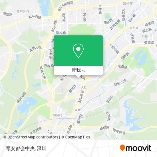颐安都会中央地图