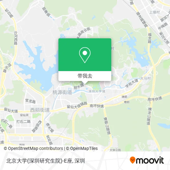 北京大学(深圳研究生院)-E座地图