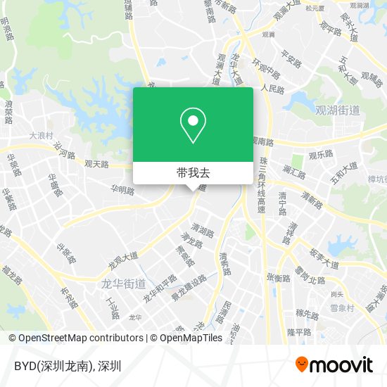 BYD(深圳龙南)地图