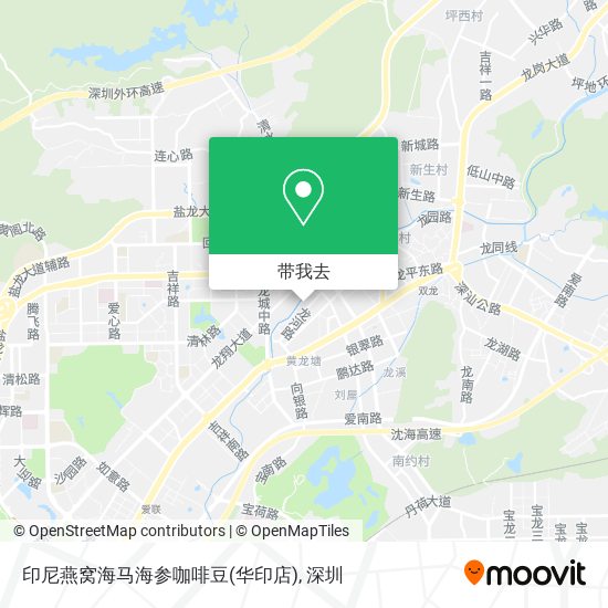 印尼燕窝海马海参咖啡豆(华印店)地图