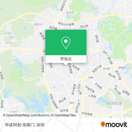 华诺同创-东南门地图