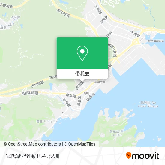 寇氏减肥连锁机构地图