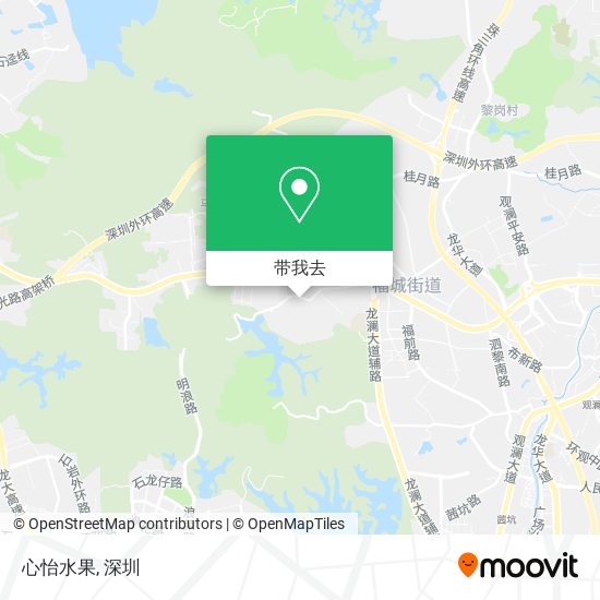 心怡水果地图
