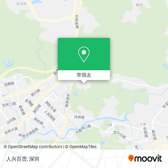 人兴百货地图