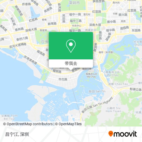 昌宁江地图
