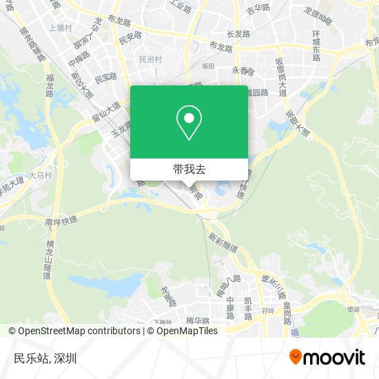 民乐站地图
