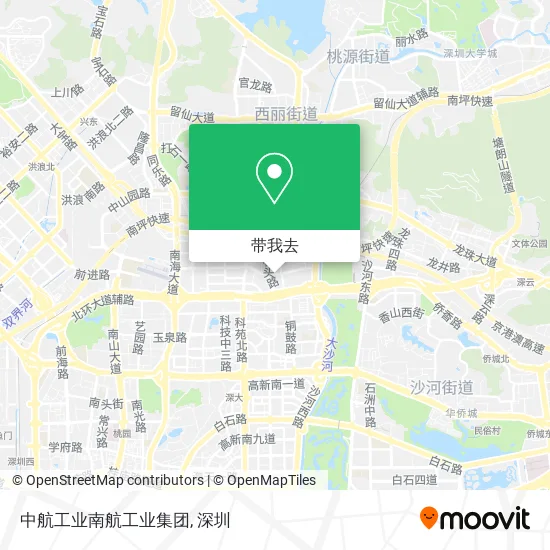 中航工业南航工业集团地图