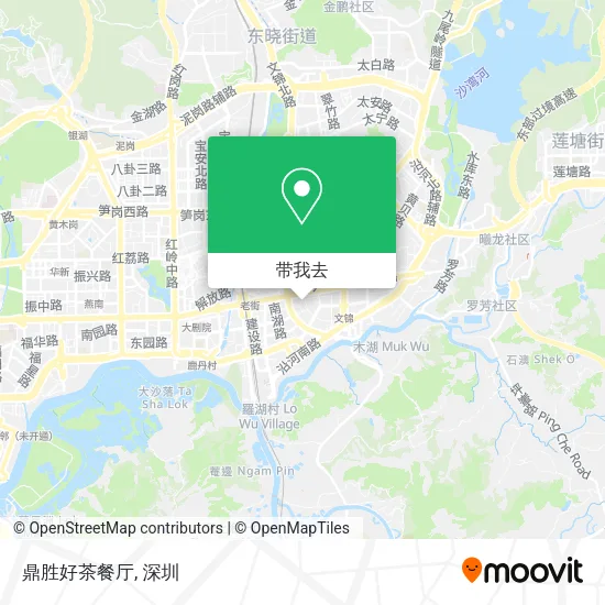 鼎胜好茶餐厅地图