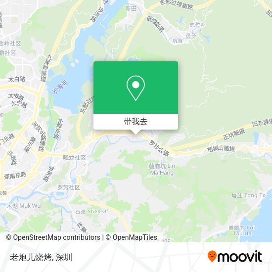 老炮儿烧烤地图