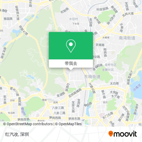 红汽改地图