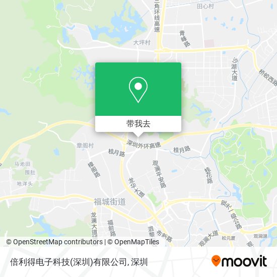 倍利得电子科技(深圳)有限公司地图