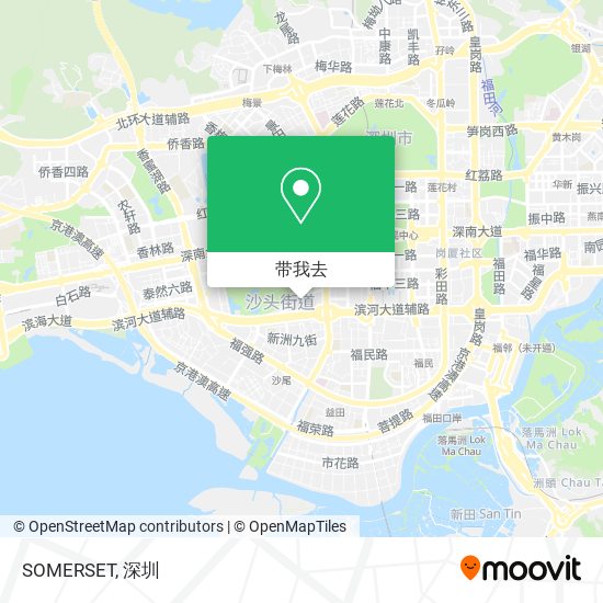 SOMERSET地图