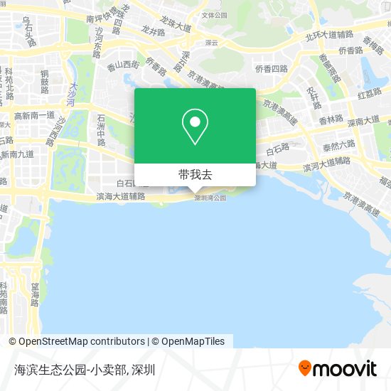 海滨生态公园-小卖部地图
