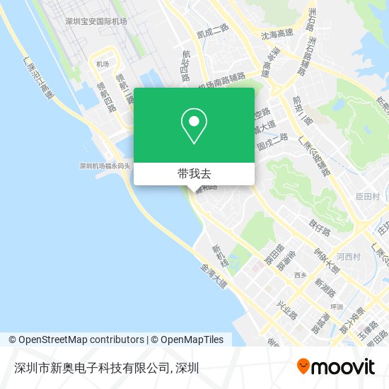 深圳市新奥电子科技有限公司地图