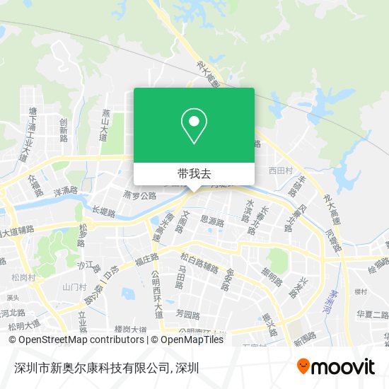 深圳市新奥尔康科技有限公司地图