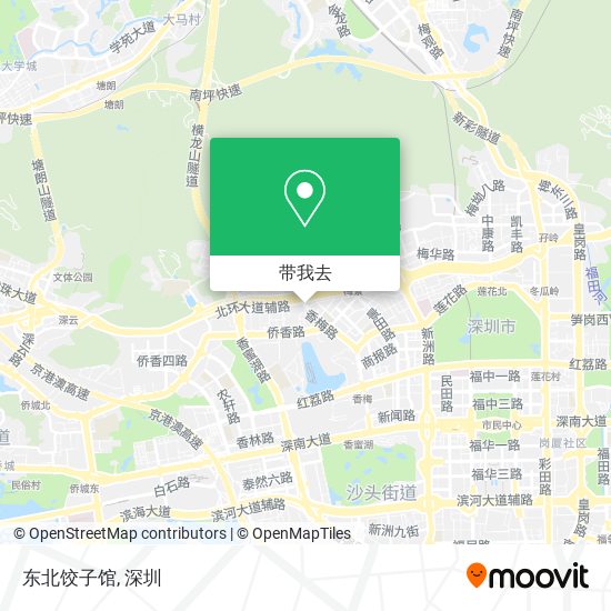 东北饺子馆地图