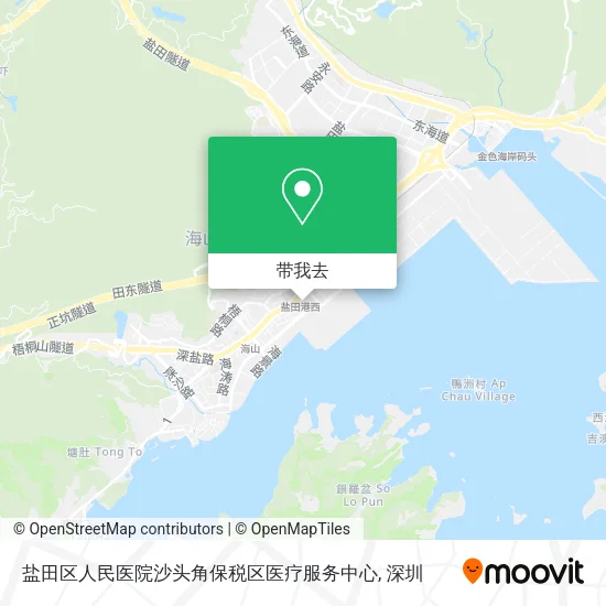 盐田区人民医院沙头角保税区医疗服务中心地图