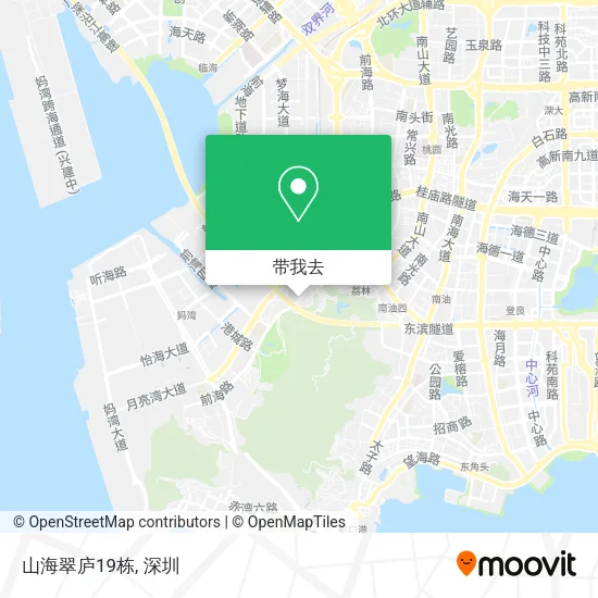 山海翠庐19栋地图