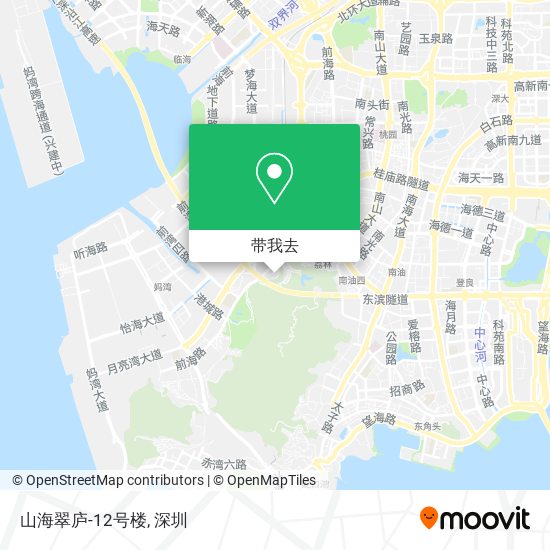 山海翠庐-12号楼地图