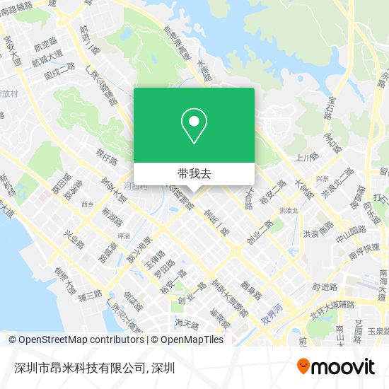 深圳市昂米科技有限公司地图