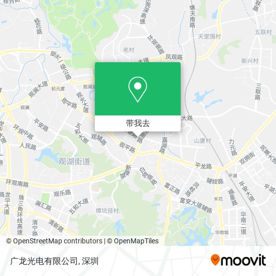 广龙光电有限公司地图