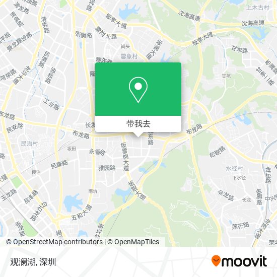 观澜湖地图