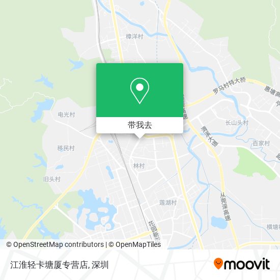 江淮轻卡塘厦专营店地图