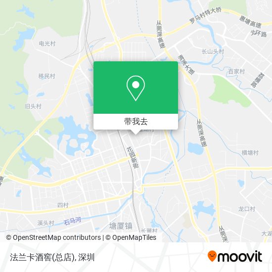 法兰卡酒窖(总店)地图