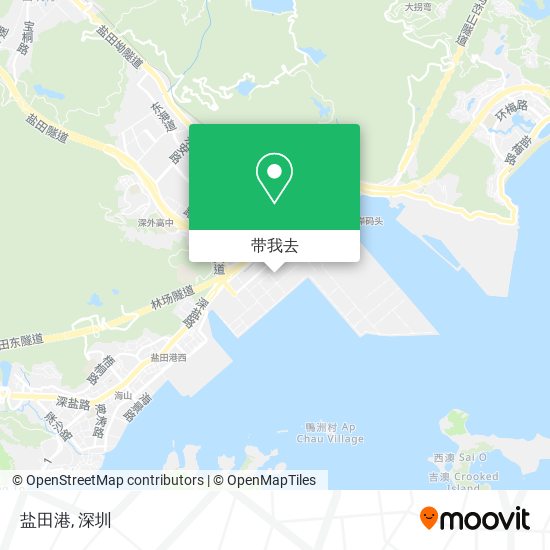 盐田港地图